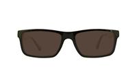 Tortoise Dunlop D145 Rectangle Glasses - Sun