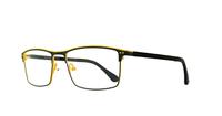 Grey Dunlop D188 Rectangle Glasses - Angle