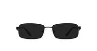 Black / White Dunlop D195 Rectangle Glasses - Sun