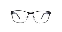 Black Dunlop D218 Square Glasses - Front