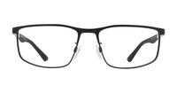 Matte Black Emporio Armani EA1131-54 Oval Glasses - Front