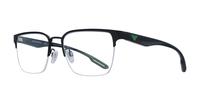 Matte Black Emporio Armani EA1137 Square Glasses - Angle