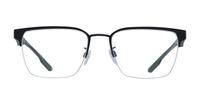 Matte Black Emporio Armani EA1137 Square Glasses - Front