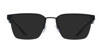 Matte Black Emporio Armani EA1137 Square Glasses - Sun