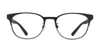 Matte Black Emporio Armani EA1139-53 Round Glasses - Front