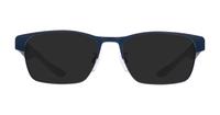 Matte Blue Emporio Armani EA1141 Rectangle Glasses - Sun
