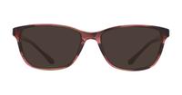 Shiny Striped Pink Emporio Armani EA3099 Cat-eye Glasses - Sun