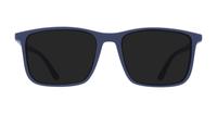 Matte Blue Emporio Armani EA3181 Rectangle Glasses - Sun