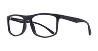 Black Emporio Armani EA3183 Rectangle Glasses - Angle