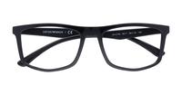 Black Emporio Armani EA3183 Rectangle Glasses - Flat-lay