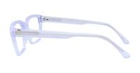 Shiny Crystal Emporio Armani EA3192 Rectangle Glasses - Side