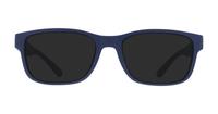Matte Blue Emporio Armani EA3201U Round Glasses - Sun