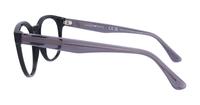 Shiny Black Emporio Armani EA3207 Oval Glasses - Side