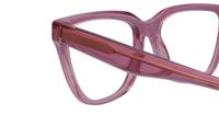 Pink / Purple Emporio Armani EA3208-54 Cat-eye Glasses - Detail