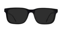 Black Emporio Armani EA3218 Rectangle Glasses - Sun