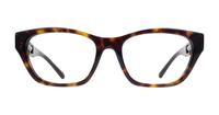 Shiny Havana Emporio Armani EA3223U Cat-eye Glasses - Front