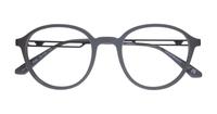 Matte Grey Emporio Armani EA3225-50 Round Glasses - Flat-lay