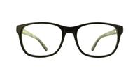 Brown fila 9092 Oval Glasses - Front