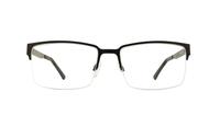 Matt Brown fila 9760 Rectangle Glasses - Front