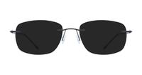 Black Finelight Element Oval Glasses - Sun