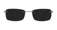 Matte Grey Finelight Pax Rectangle Glasses - Sun