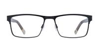 Black Grey Fossil FOS6015 Rectangle Glasses - Front