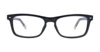 Black Grey Fossil FOS6019 Rectangle Glasses - Front