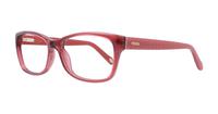 Red Fossil FOS6022 Rectangle Glasses - Angle