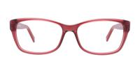 Red Fossil FOS6022 Rectangle Glasses - Front