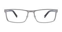 Ruthenium Fossil FOS6026 Rectangle Glasses - Front