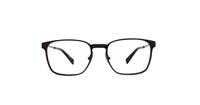 Chocolate G-Star Raw KEMBER Rectangle Glasses - Front