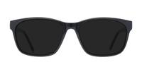 Black Glasses Direct Aero Square Glasses - Sun