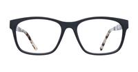 Black / Tortoise Glasses Direct Aero Square Glasses - Front