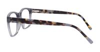 Grey Glasses Direct Aero Square Glasses - Side