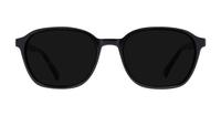 Black/Havana Glasses Direct Alexis Oval Glasses - Sun