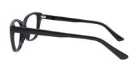 Black Glasses Direct Ally Rectangle Glasses - Side