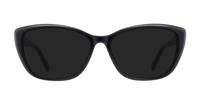 Black Glasses Direct Ally Rectangle Glasses - Sun