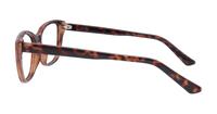 Havana Glasses Direct Ally Rectangle Glasses - Side
