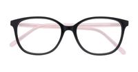 Black / Pink Glasses Direct Alora Round Glasses - Flat-lay