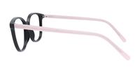 Black / Pink Glasses Direct Alora Round Glasses - Side