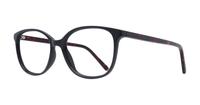 Black / Tortoise Glasses Direct Alora Round Glasses - Angle