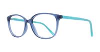 Blue Glasses Direct Alora Round Glasses - Angle