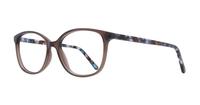 Brown Glasses Direct Alora Round Glasses - Angle