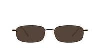 Brown Glasses Direct Alpine ALP11 Oval Glasses - Sun