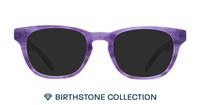 Amethyst Glasses Direct Andi Birthstone Round Glasses - Sun