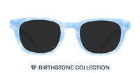 Aquamarine Glasses Direct Andi Birthstone Round Glasses - Sun