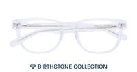 Crystal Glasses Direct Andi Birthstone Round Glasses - Flat-lay