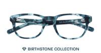Emerald Glasses Direct Andi Birthstone Round Glasses - Flat-lay