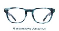 Emerald Glasses Direct Andi Birthstone Round Glasses - Front