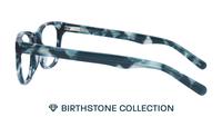 Emerald Glasses Direct Andi Birthstone Round Glasses - Side